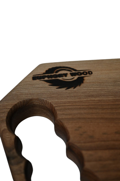 Platou / Tocător cu mâner | Nuc