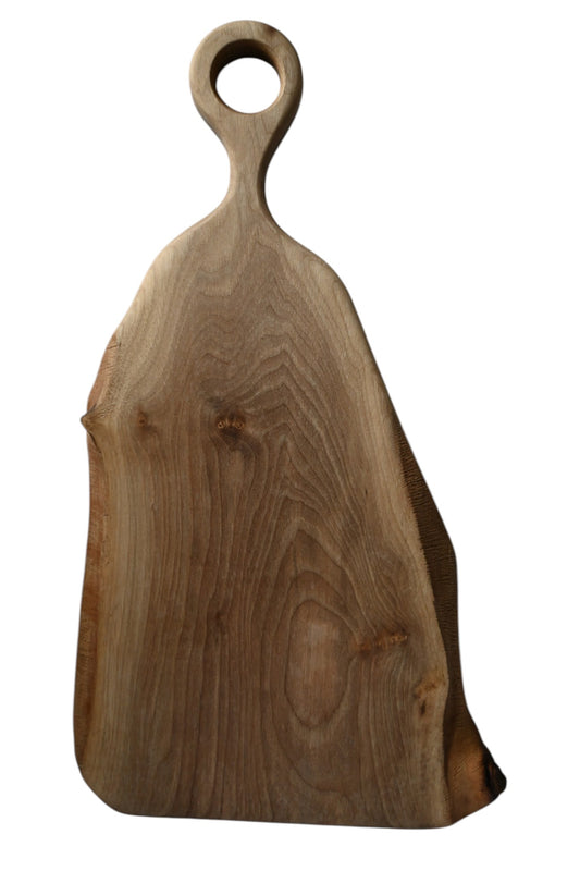 Platou / Tocător cu mâner | Nuc  | Live Edge