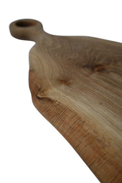 Platou / Tocător cu mâner | Nuc  | Live Edge