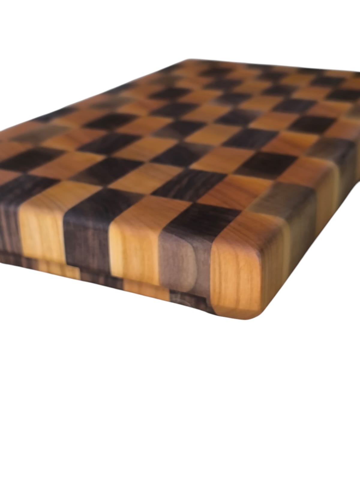 Tocător End-Grain | Nuc & Cireș