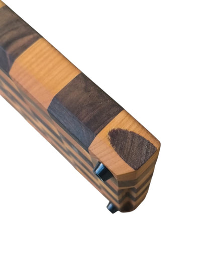 Tocător End-Grain | Nuc & Cireș