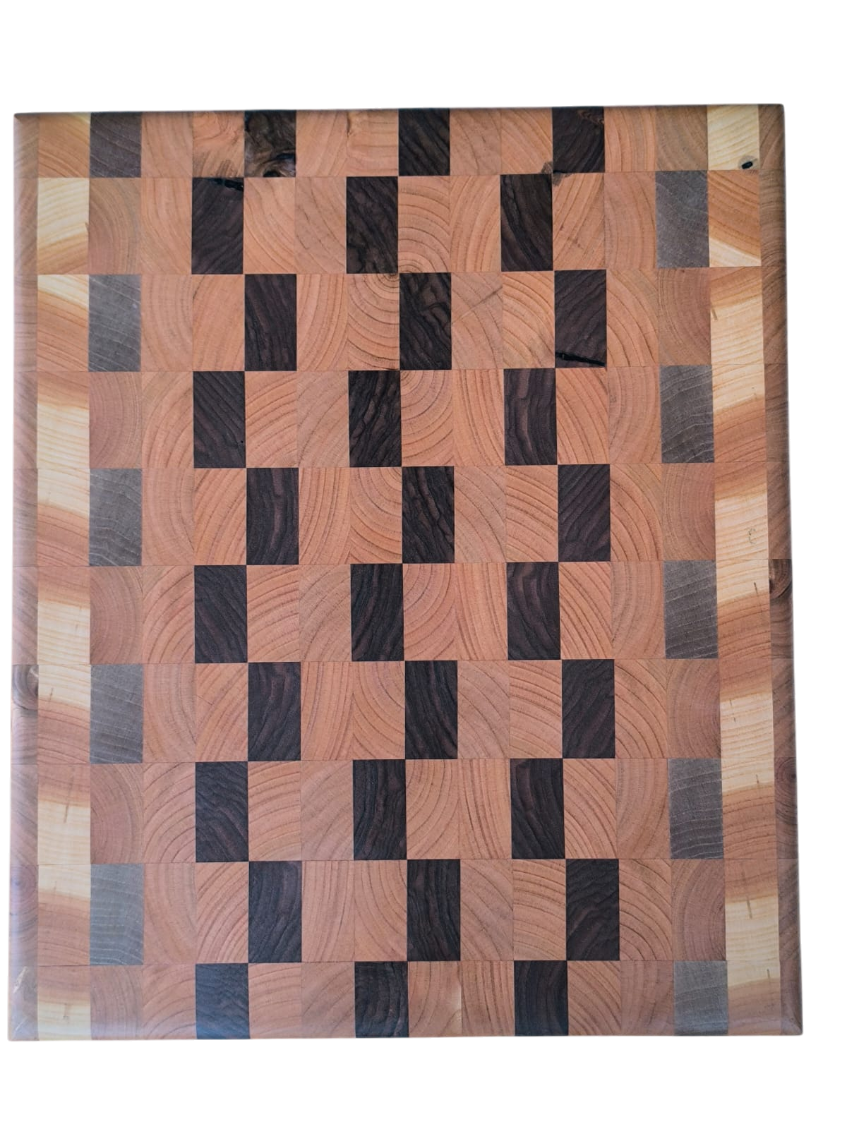 Tocător End-Grain | Nuc & Cireș