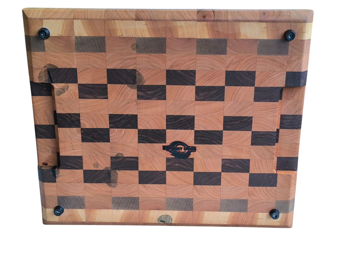 Tocător End-Grain | Nuc & Cireș