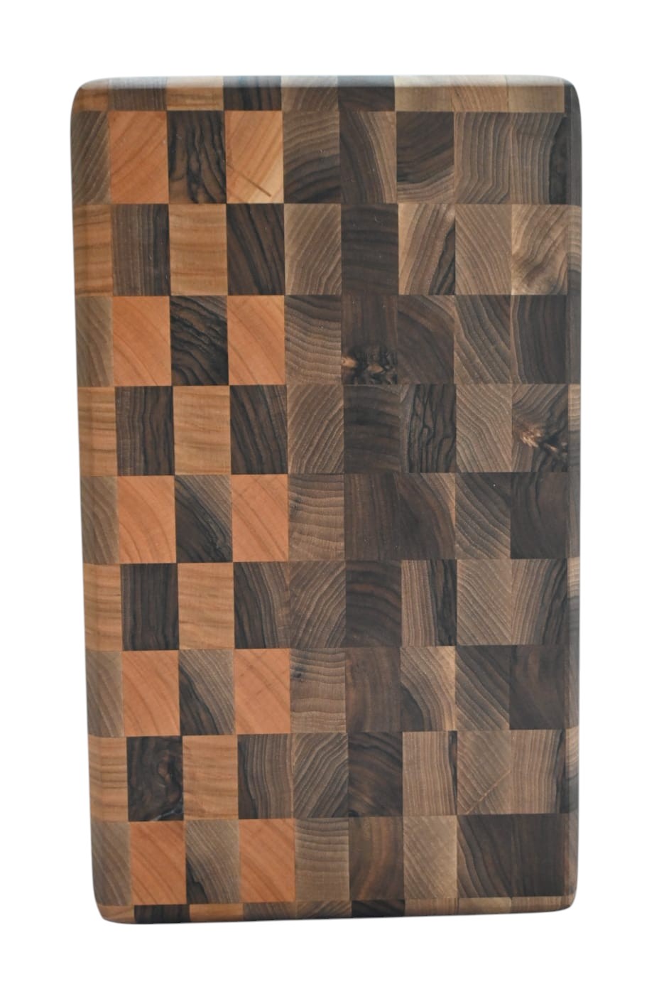 Tocător End-Grain | Nuc & Cireș